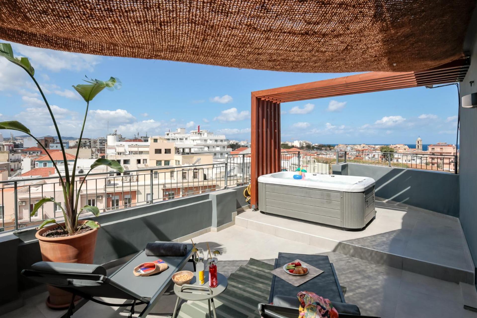 Anele Luxury Suites - Roof Top Jacuzzi Chania  Exterior photo