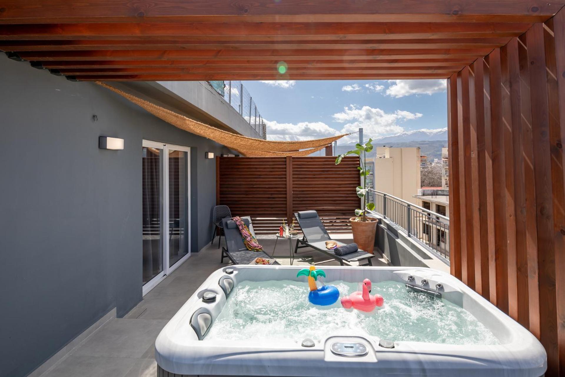 Anele Luxury Suites - Roof Top Jacuzzi Chania  Exterior photo